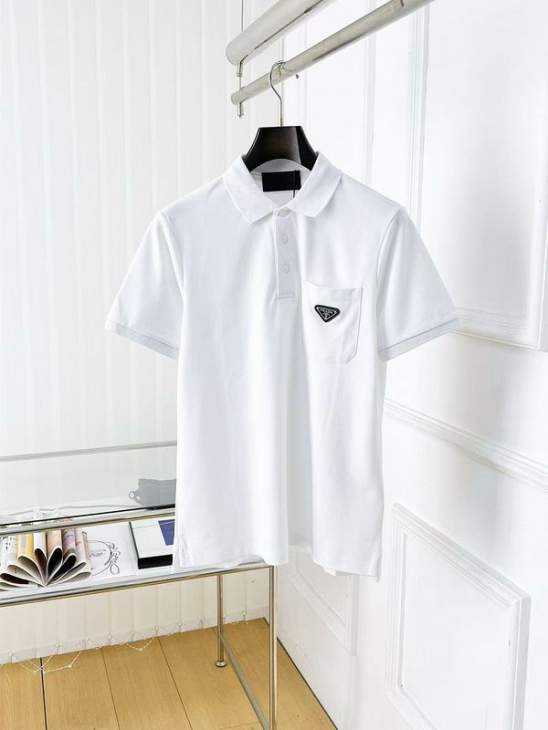 Picture of Prada Polo Shirts Short _SKUPradaM-2XL8qx21425872